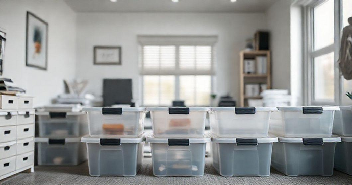 Caixas Plásticas com Tampa: Soluções Práticas para Otimizar a Organização e o Espaço